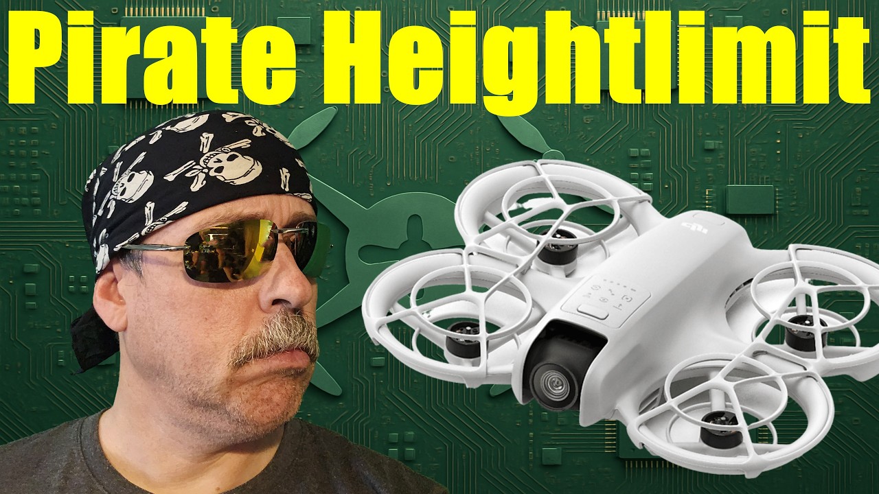 I Disabled DJI Drone Height Limit!