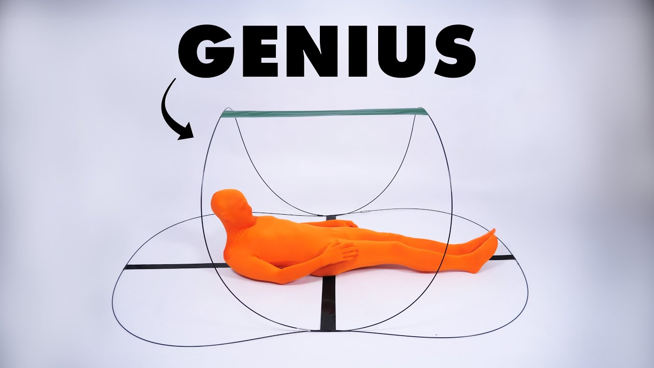 Pop-up tents are weirder than you think