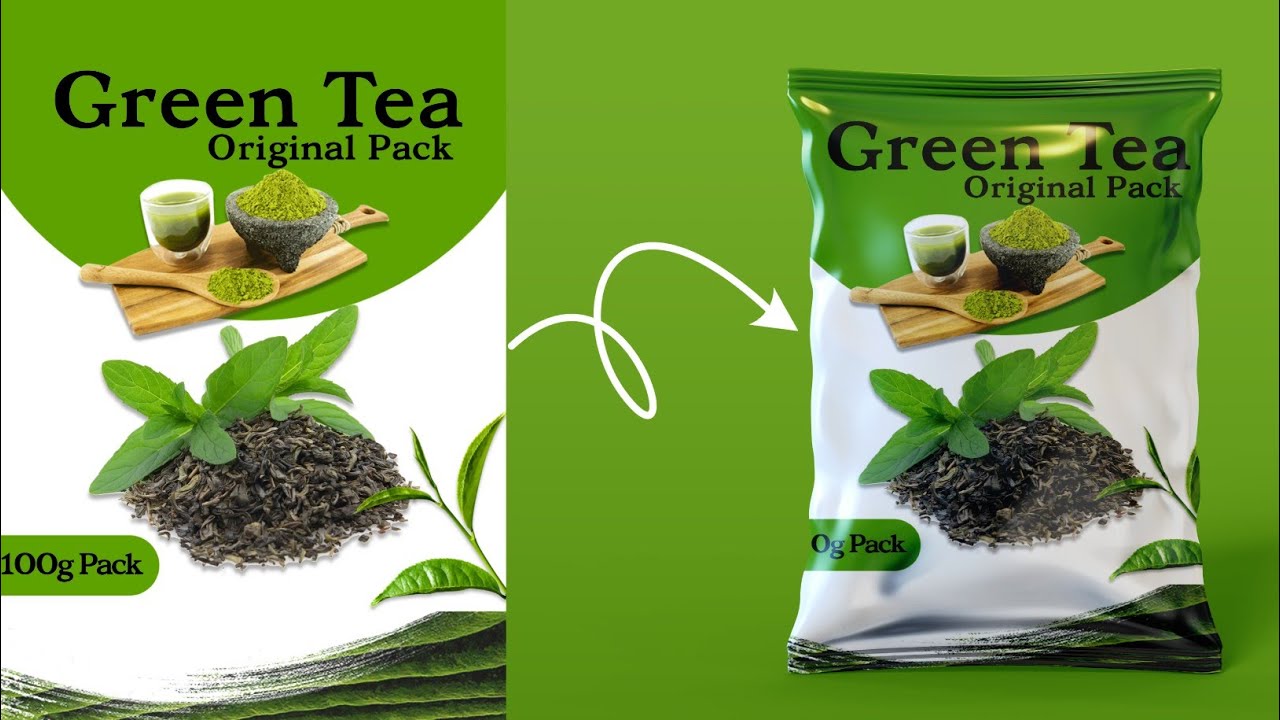 Product Packaging Design on Android using Pixellab & How to present it on a mockup using photopea