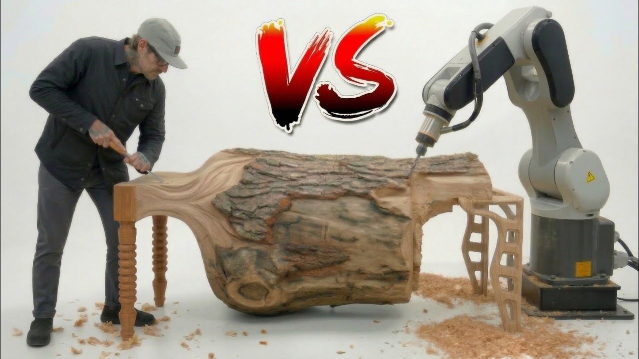 Can A Robot Beat Humans At Woodworking?