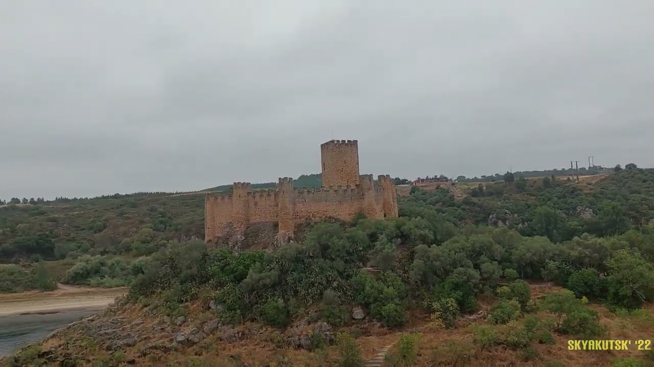 𝟭𝟮𝟲𝟮 🇵🇹 Tancos ➙ Badajoz 🇪🇸 CP 0350 unit 0360 🚆 Eastern Line ⌯ Almourol Castle 🏰 R 5501 ⌯ Onboard
