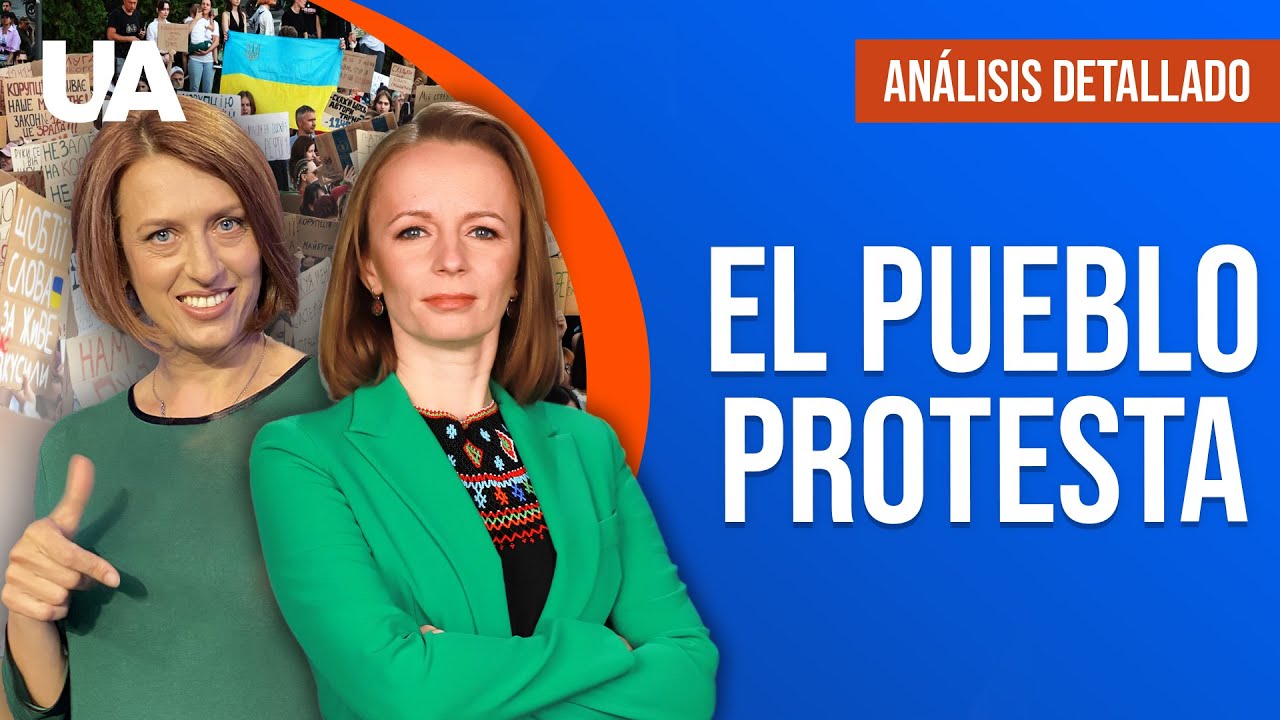 🔵 El pueblo ucraniano deja claro al mundo: ¡La gente debe luchar por la democracia!