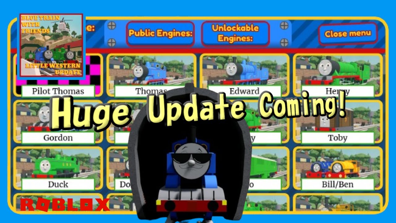 (Update explained)Blue Train With Friends Exploring Sodor  (July 19,2024)