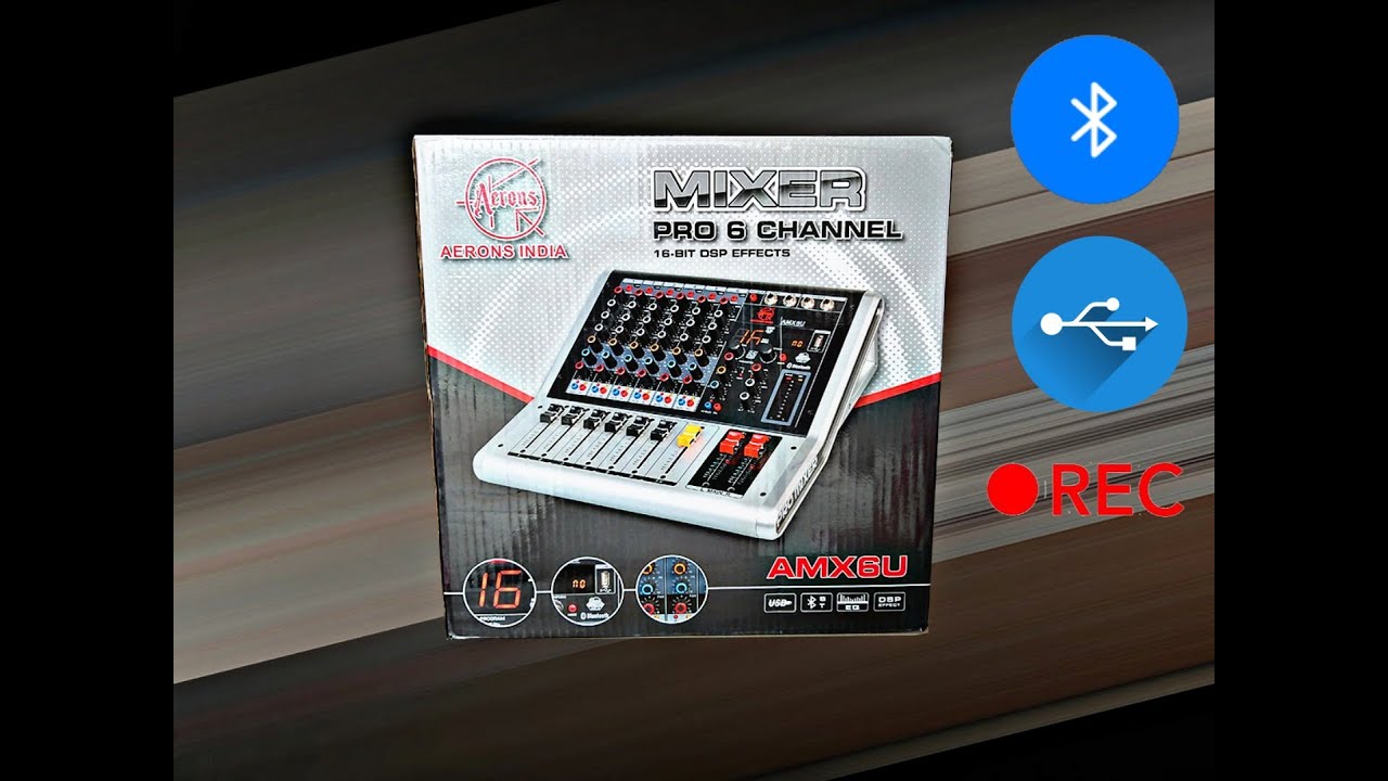 AERONS AMX 6U MIXER UNBOXING & REVIEW