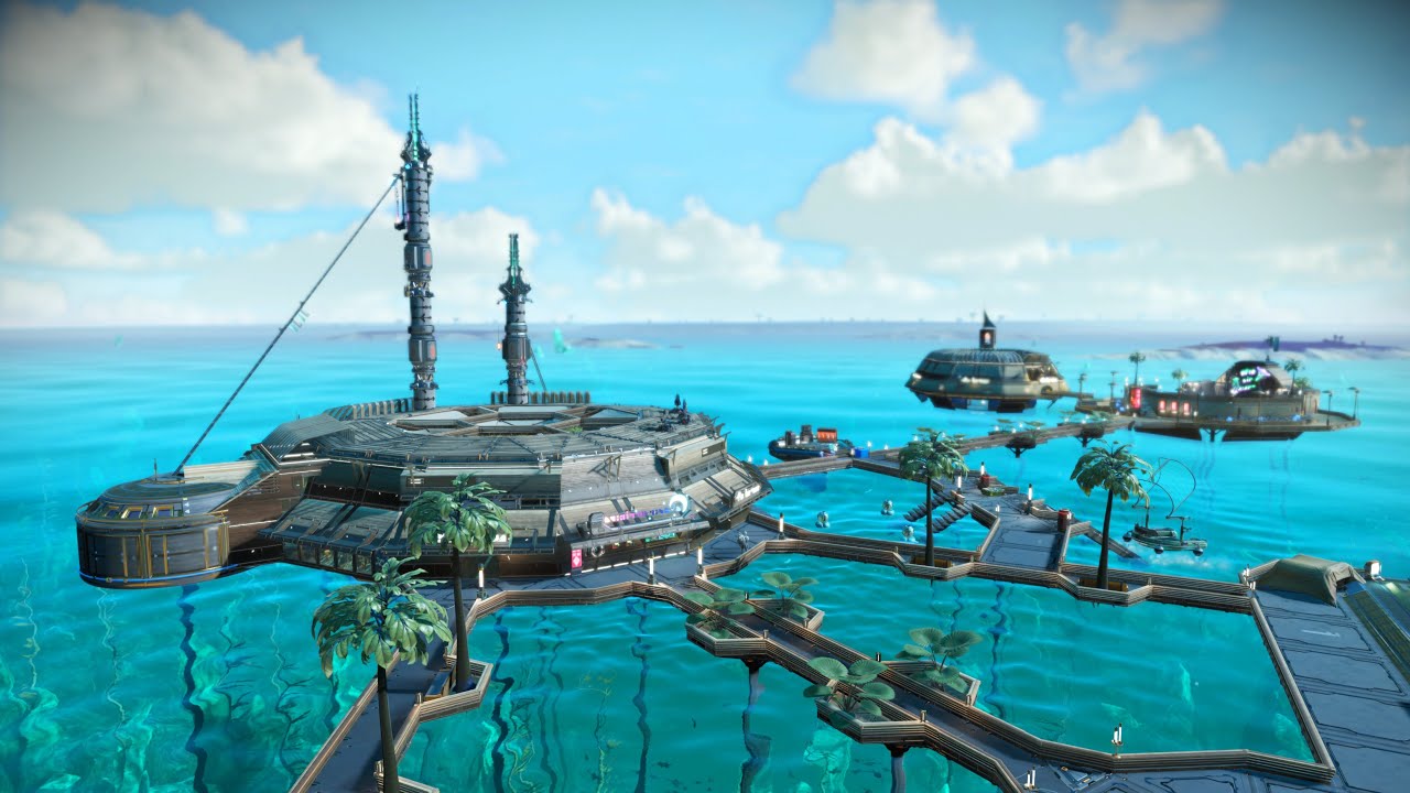 No man's sky build - Fishing point, Let's fish together!