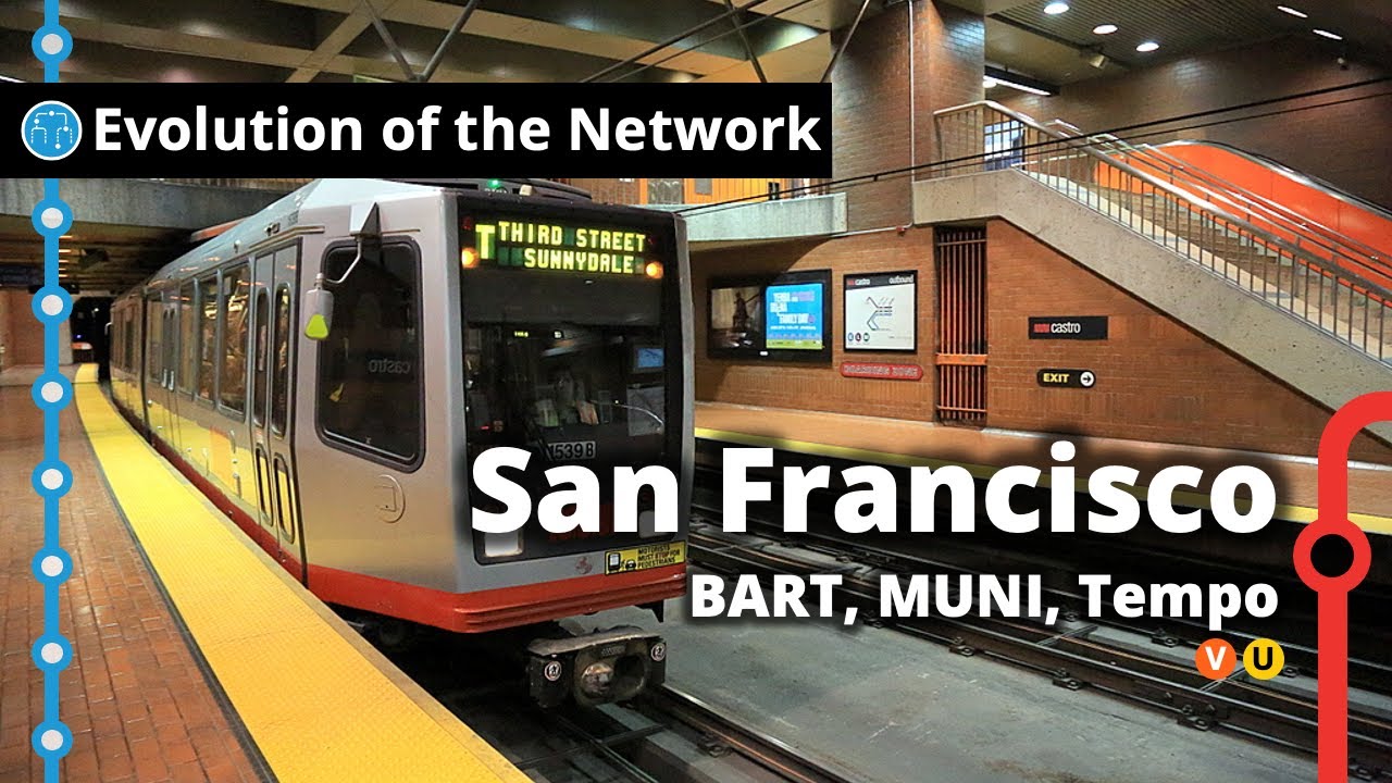 Развитие сетей BART и MUNI в Сан-Франциско