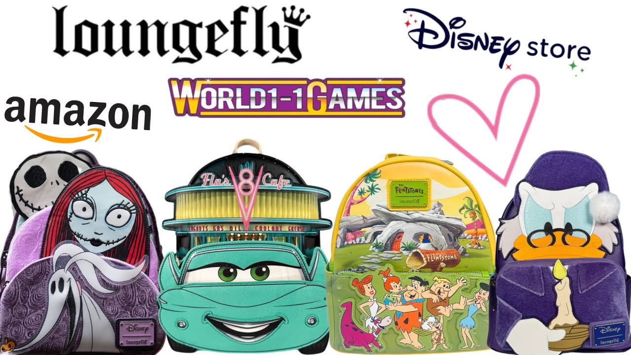 Loungefly Exclusives/Small Shops Exclusives/Loungefly Mini Backpacks