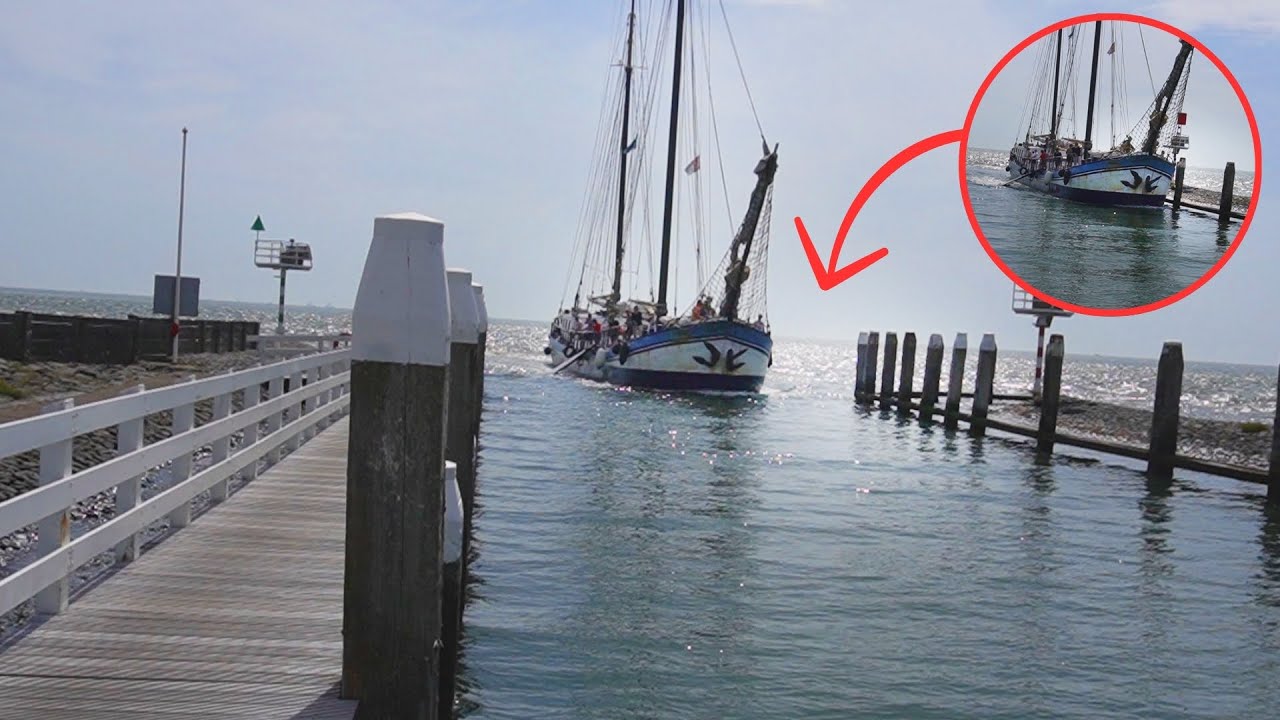 TIPS BIJ EEN HAVEN INVAREN MET STROMING! (Waddenhaven Vlieland)
