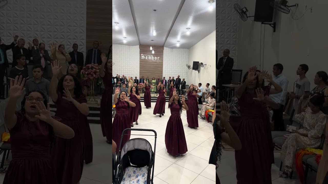 Hino: A tua voz senhor. Coreografia 