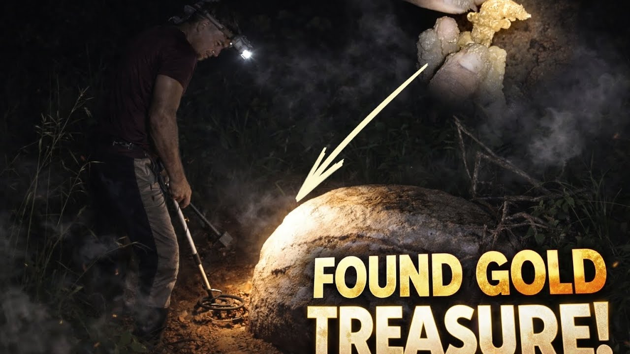 Metal Detecting Malam hari di Perbukitan Tua, SinyalTanah_Hunter Dapat Target Aneh.