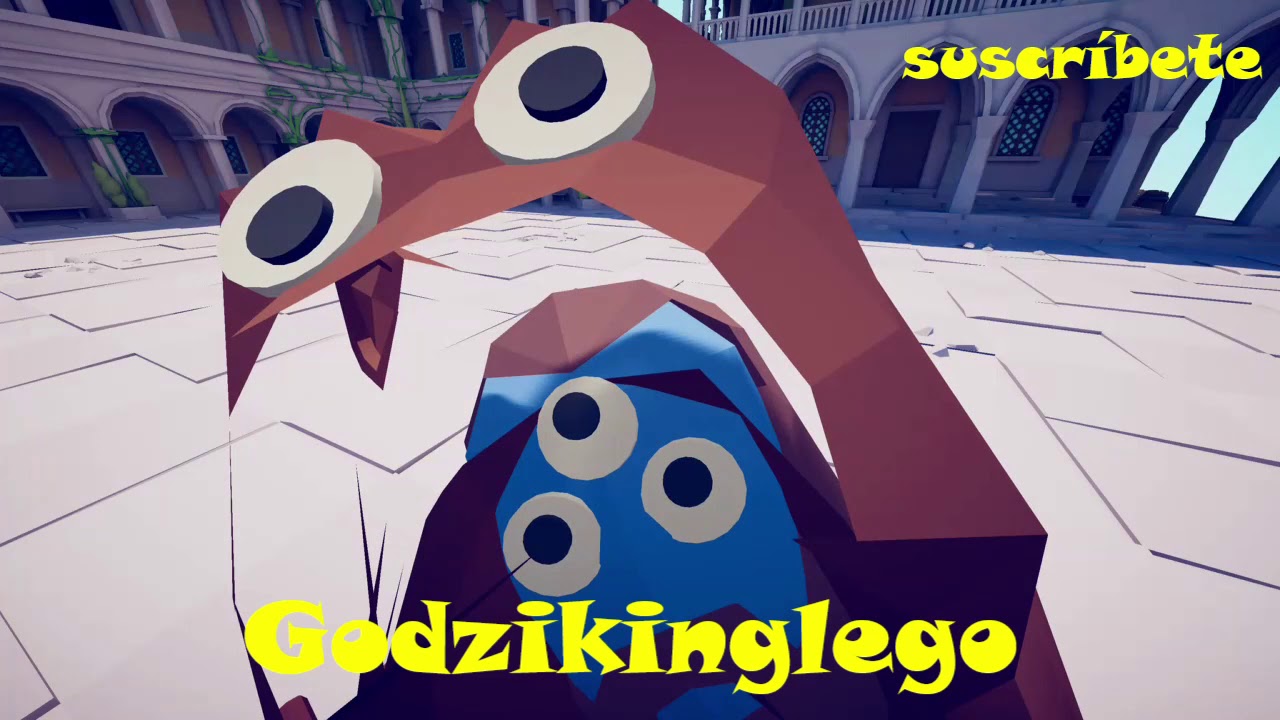 300 GUERREROS SUPER PASEANT OSCURO VS GIGANTE TOTALLY ACCURATE BATTLE SIMULATOR TABS GODZIKINGLEGO