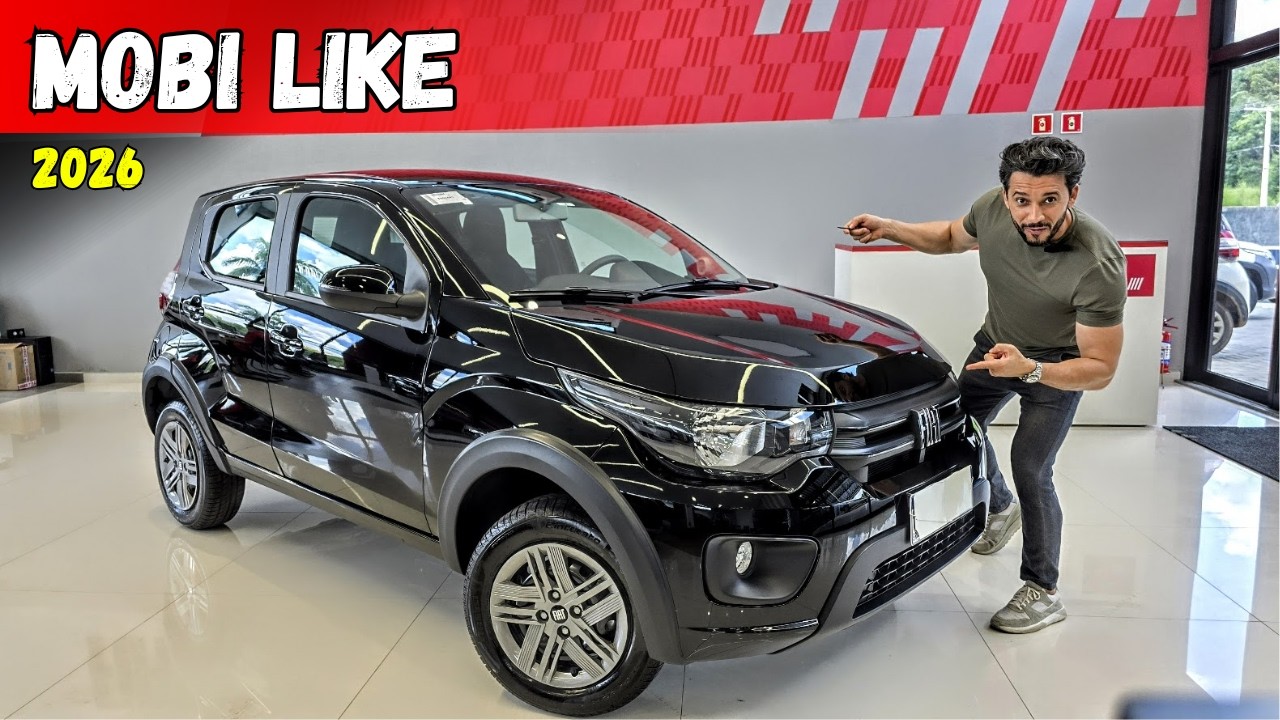FIAT MOBI LIKE 2026 DETALHES E PREÇO