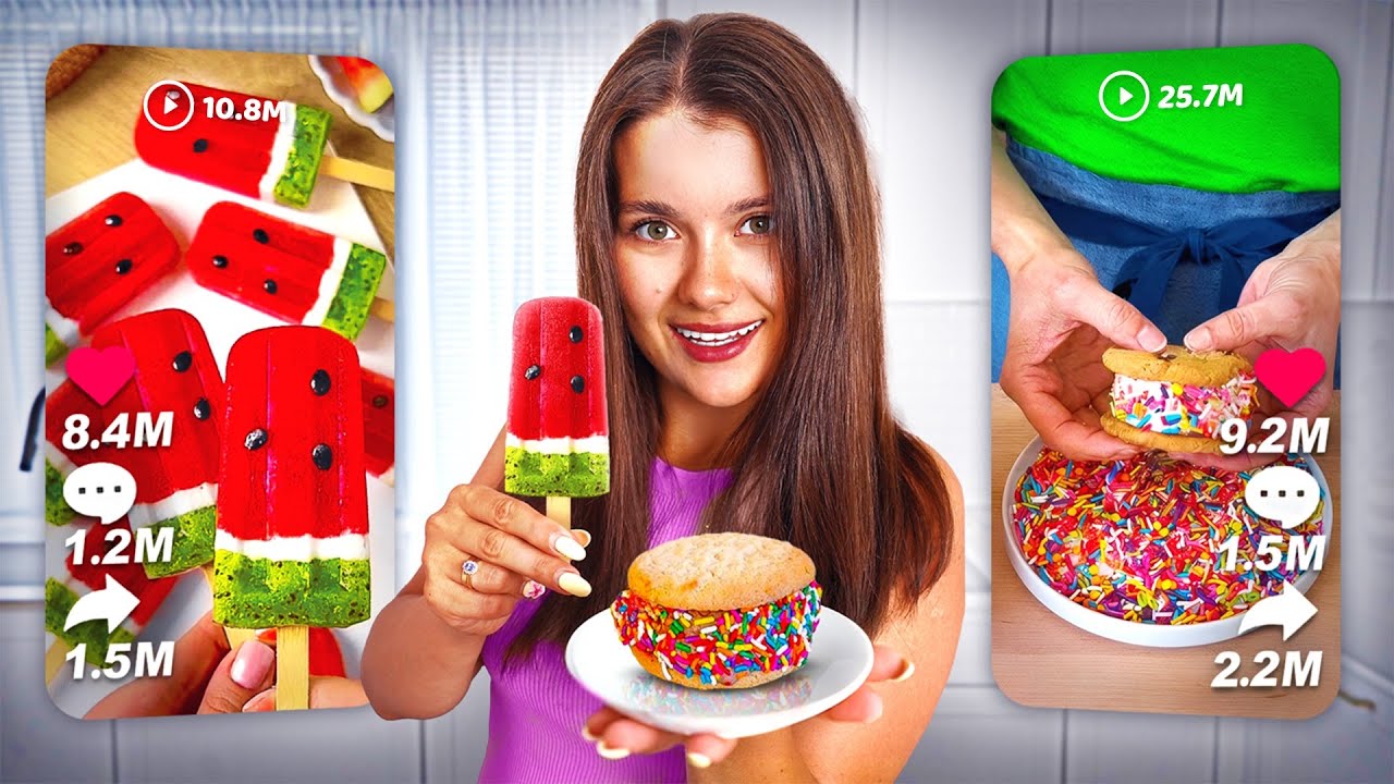 Testuje VIRALOWE Przepisy NA LATO z TikToka 🍉