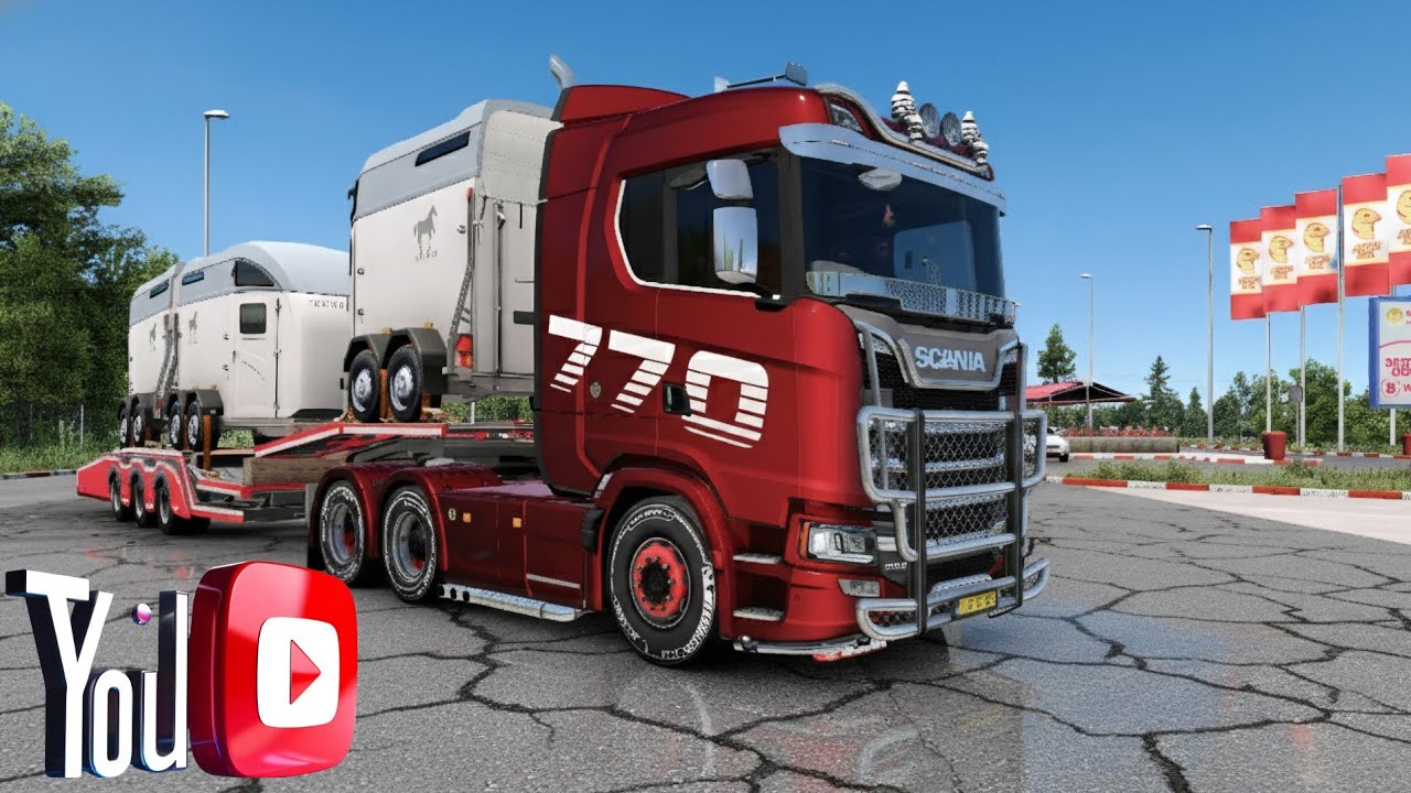 V8 No Topo do Mundo! 🇸🇪 Scania S770 na DLC Nordic Horizons | ETS2