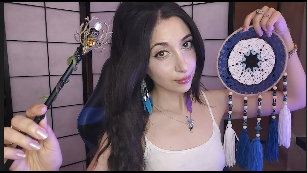 LA SCIAMANA TI FA DORMIRE🪬🪶📿ASMR Reiki - Soft Spoken - Trigger Assortiti