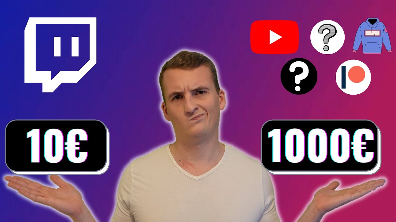 5 Wege um als KLEINER Streamer GELD zu verdienen