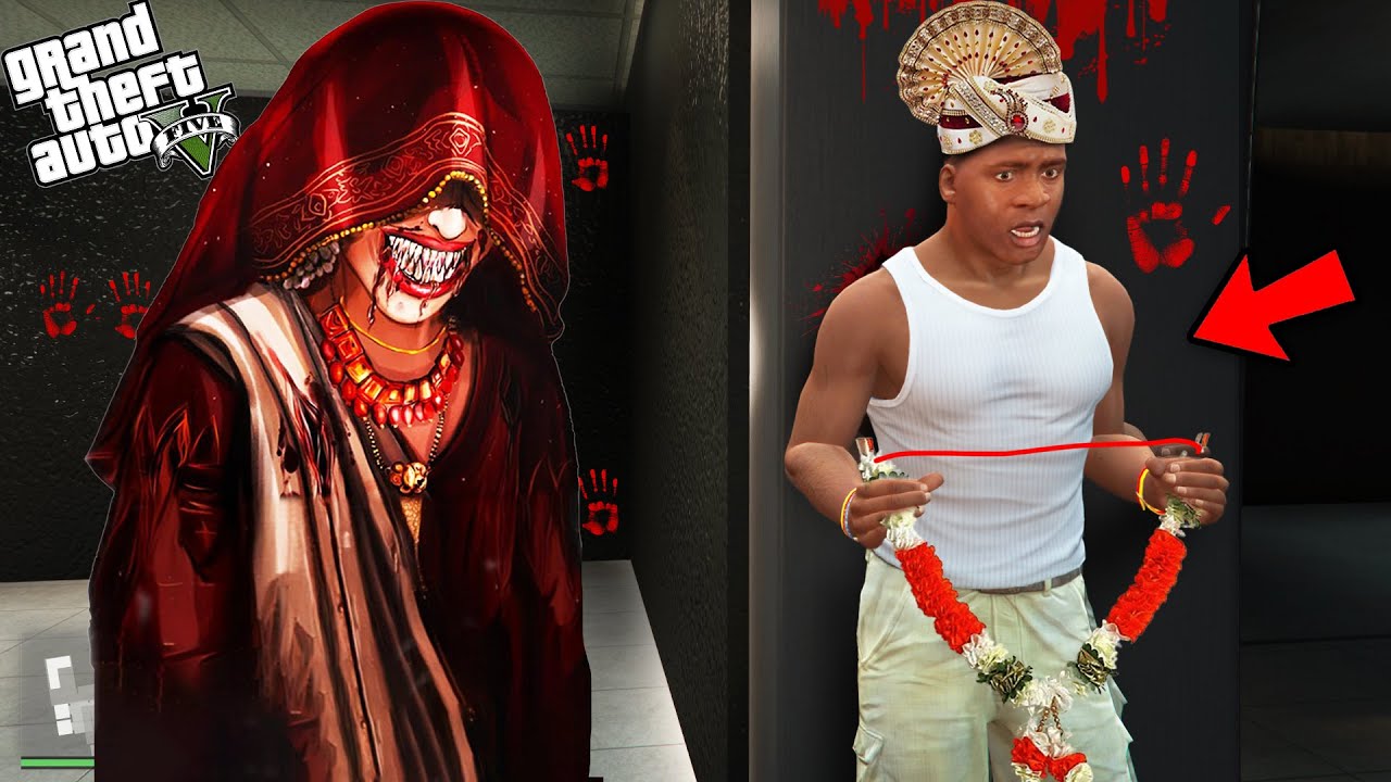 GTA 5 : Franklin Run From Kamla Ghost In GTA 5 !
