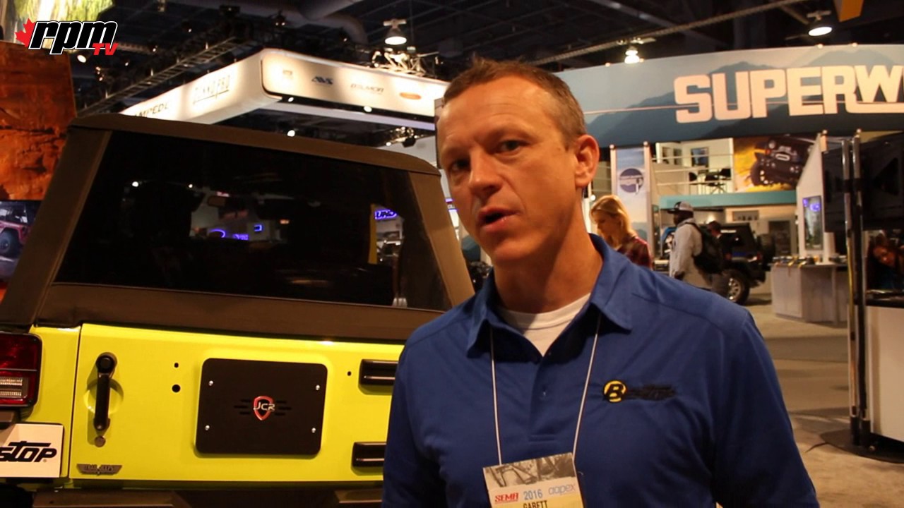 RPM TV - SEMA 2016 - Bestop Roughrider Tailgate Shelf