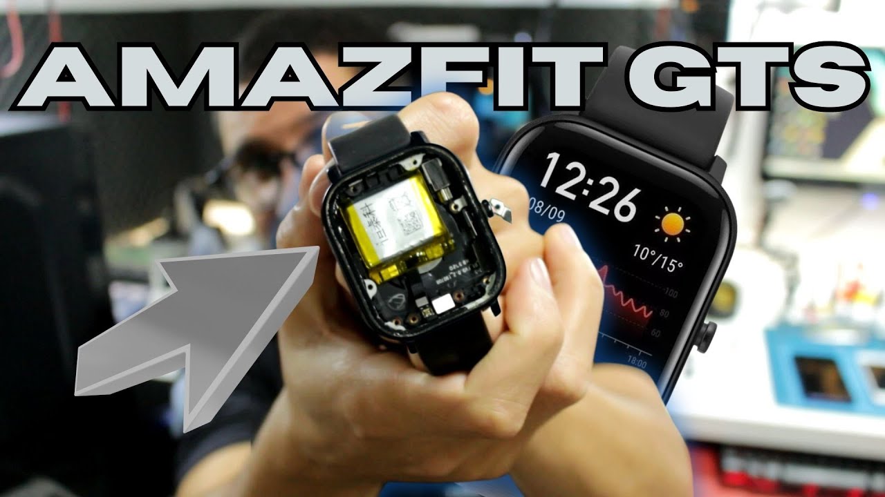 AMAZFIT GTS SUBSTITUIÇÃO DA BATERIA ( BATTERY REPLACEMENT)