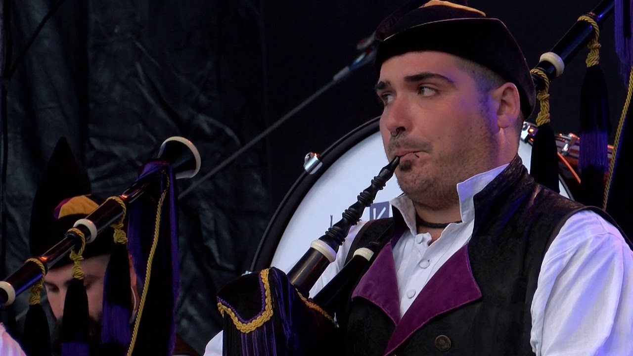 LaKadarma live in Concarneau 2018. Nel Picu Mul.leirosu/Alborada de La Raya/Mozart on the Rampage