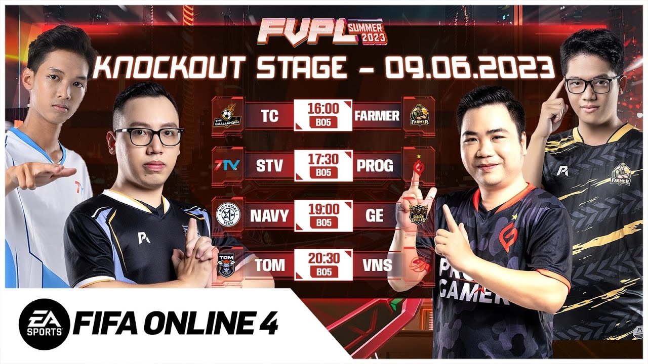 TOP 8 tranh tài, PROG vs STV đối đầu duyên nợ | FVPL Summer 2023 - Vòng Knockout 09/06