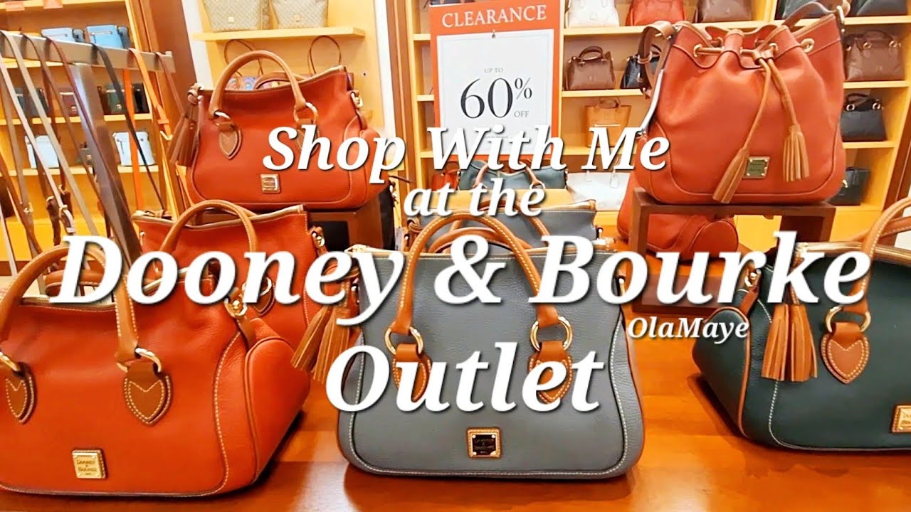 Shop With Me | Dooney & Bourke Outlet #dooneyandbourke #handbags #fashion #purse #bag #shopwithme