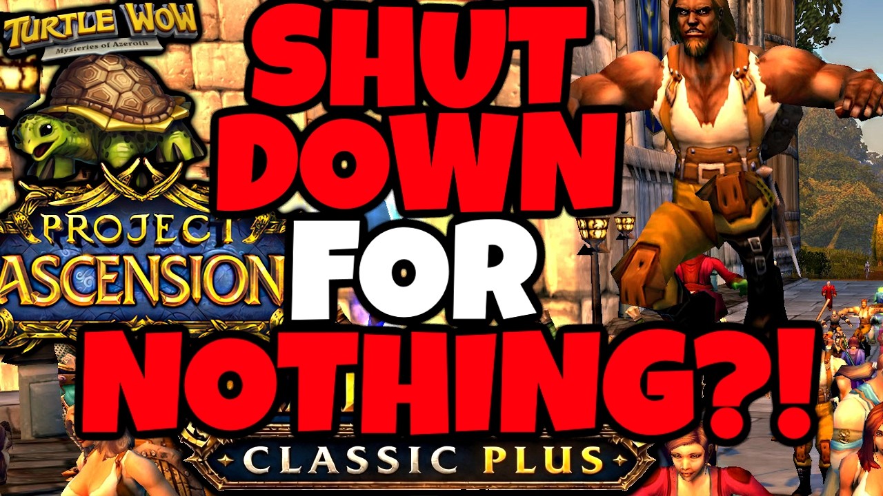 Огромные ожидания от Classic Plus после закрытия Turtle WoW и Ascension WoW...