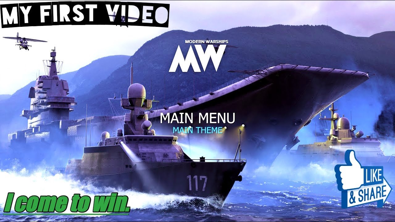 VIDEO pertama gw main MODERN WARSHIP