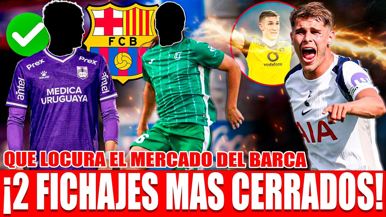 💣DOBLE BOMBAZO! EL BARÇA DESATADO en el MERCADO ¡ACABA de CERRAR 2 FICHAJES MÁS! - MICKY EL ELEGIDO😱