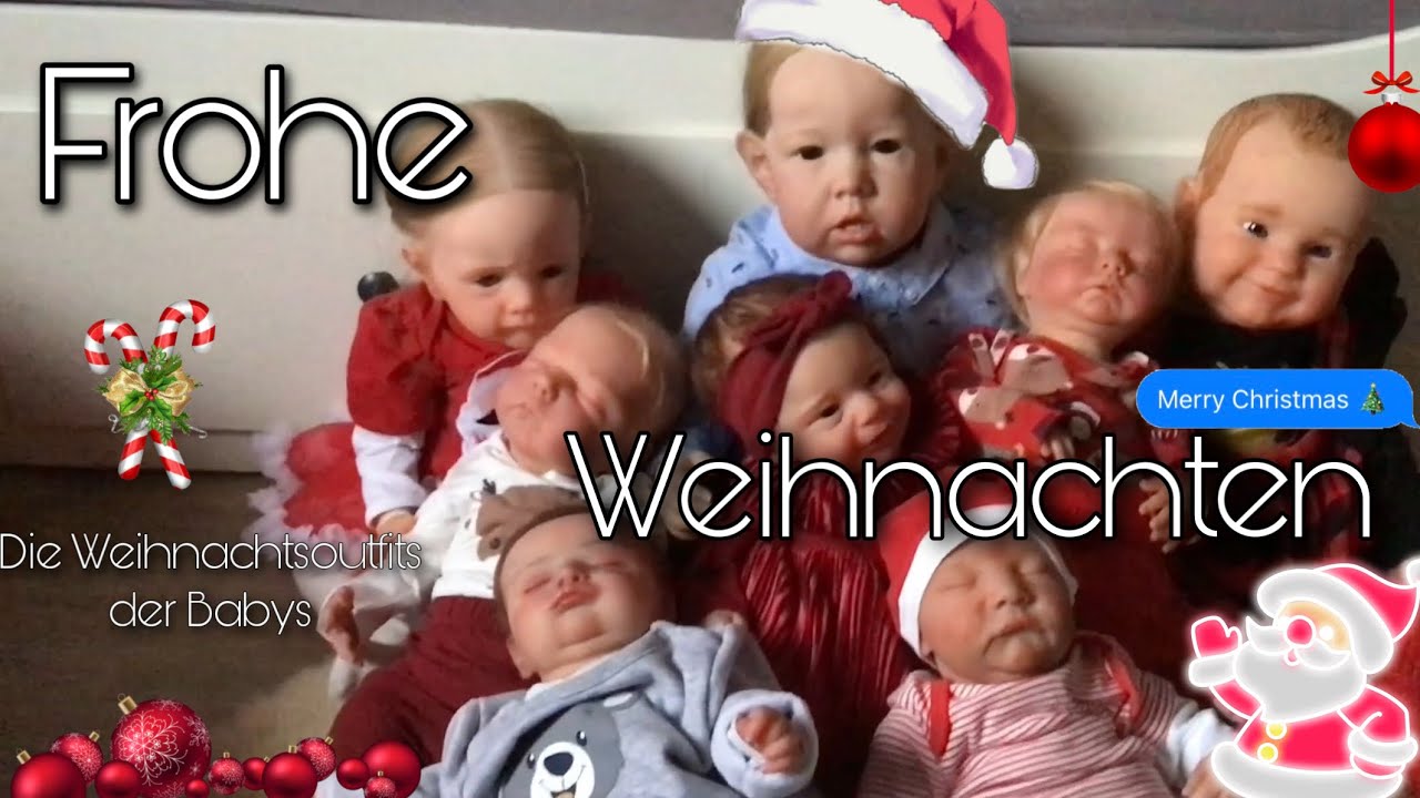 Frohe Weihnachten|| Weihnachtsoutfits || Reborn Baby Deutsch