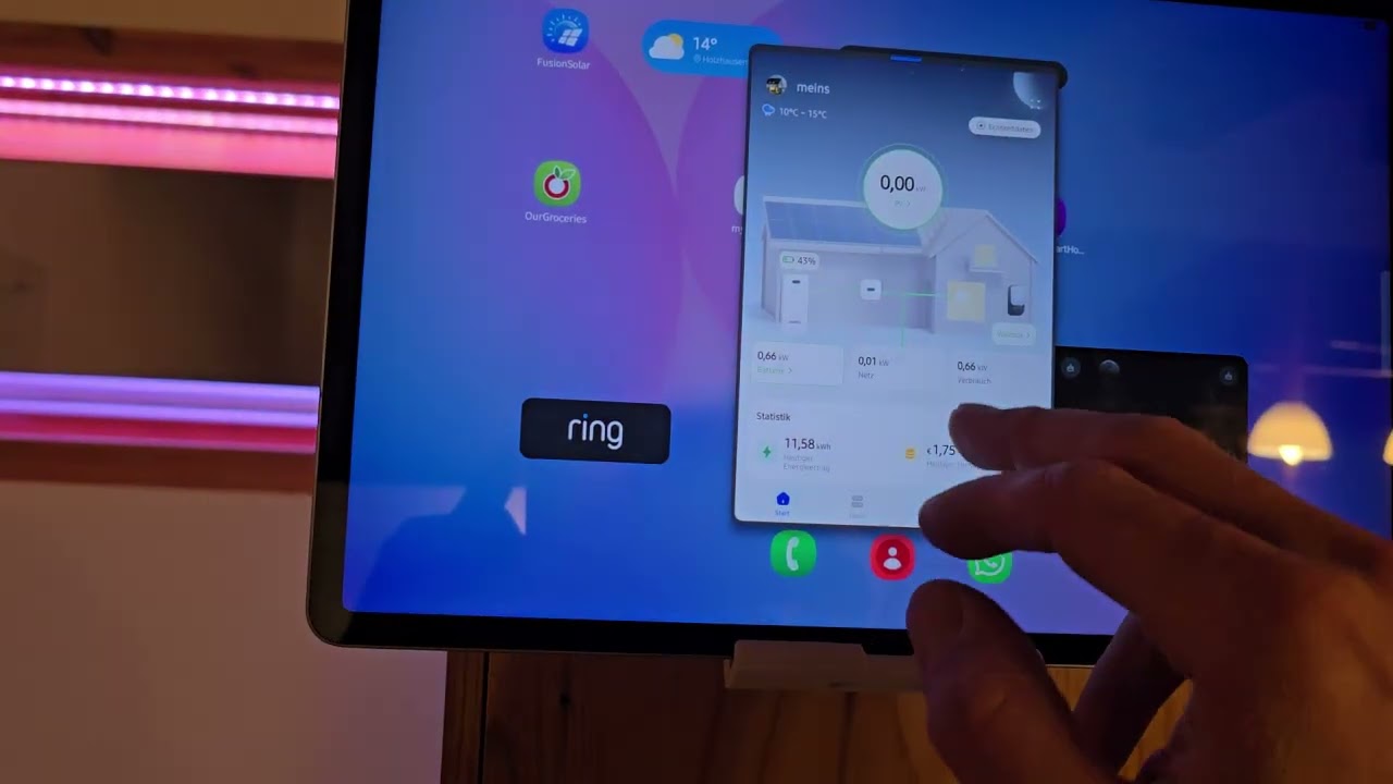 Huawei Fusion Solar Visualisierung