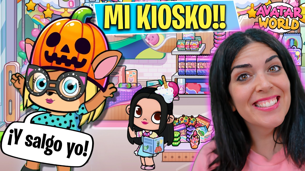 PAQUI visita MI PROPIO KIOSKO en Avatar World.