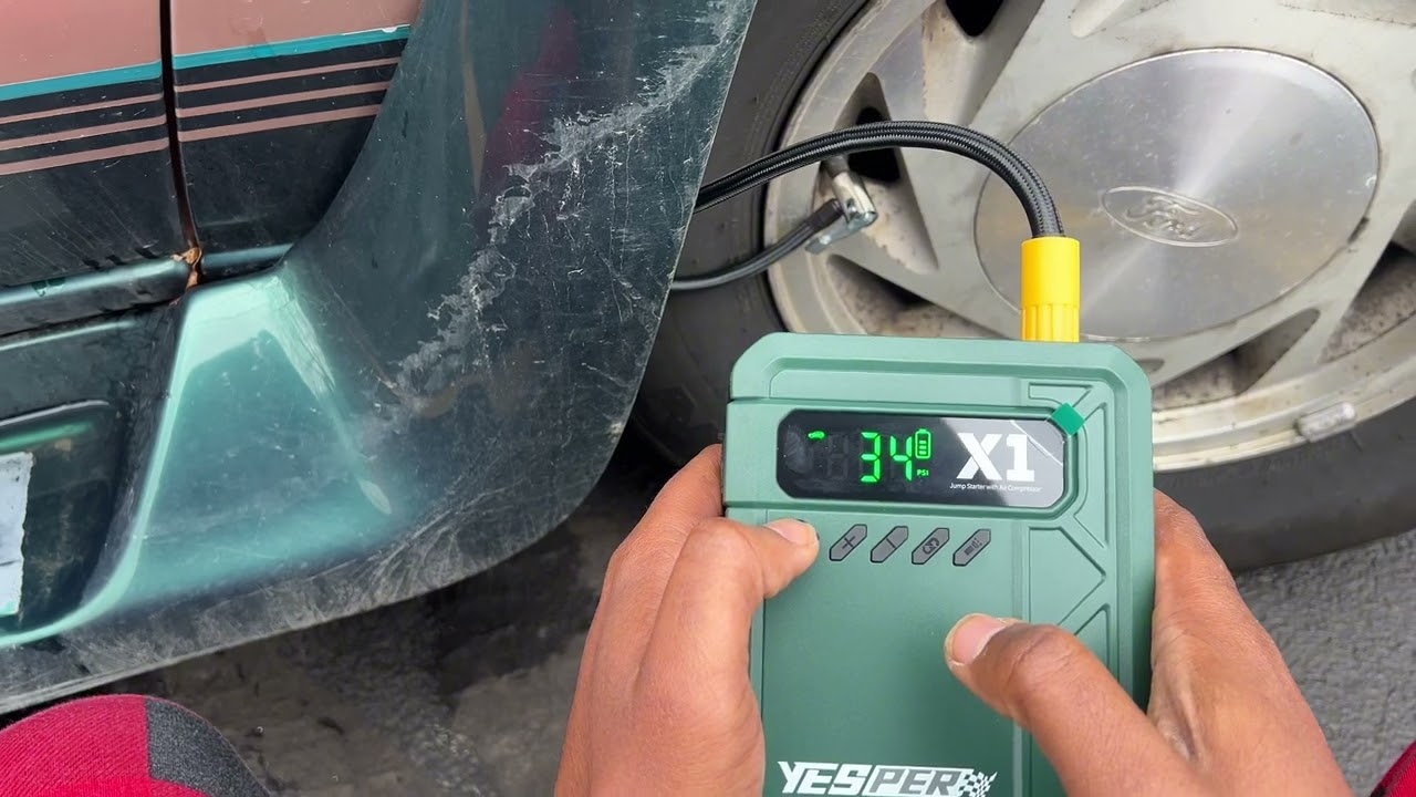 YESPER x1 Car Jump Starter with Air Compressor Review
