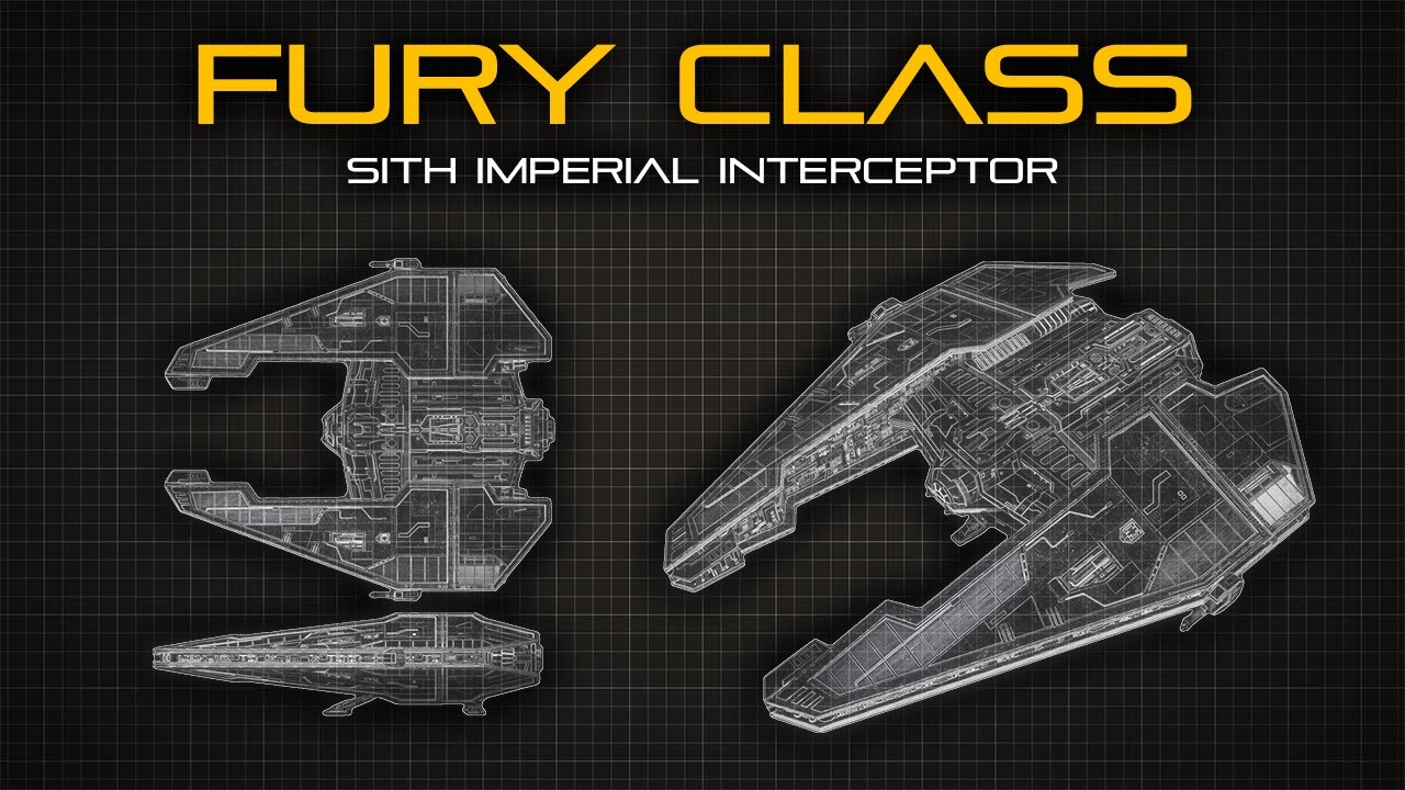 Star Wars: Fury Class Sith Imperial Interceptor | Ship Breakdown
