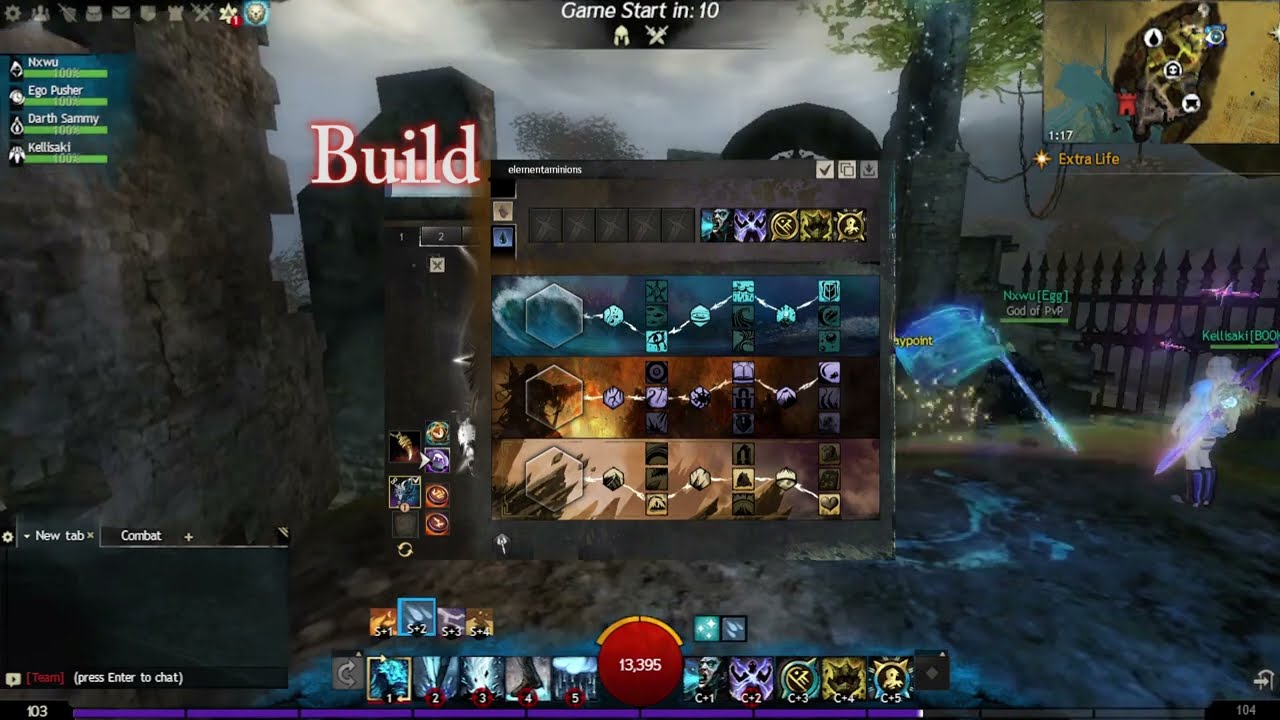 GW2 - Ranked sPvP (Season 39) - Core Staff Elementalist - My First Match This Season