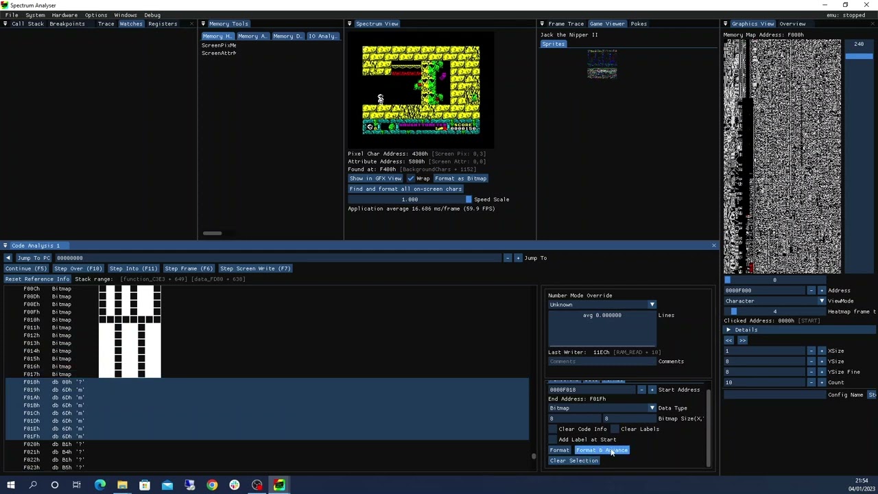 Spectrum Analyser - Walkthrough 1