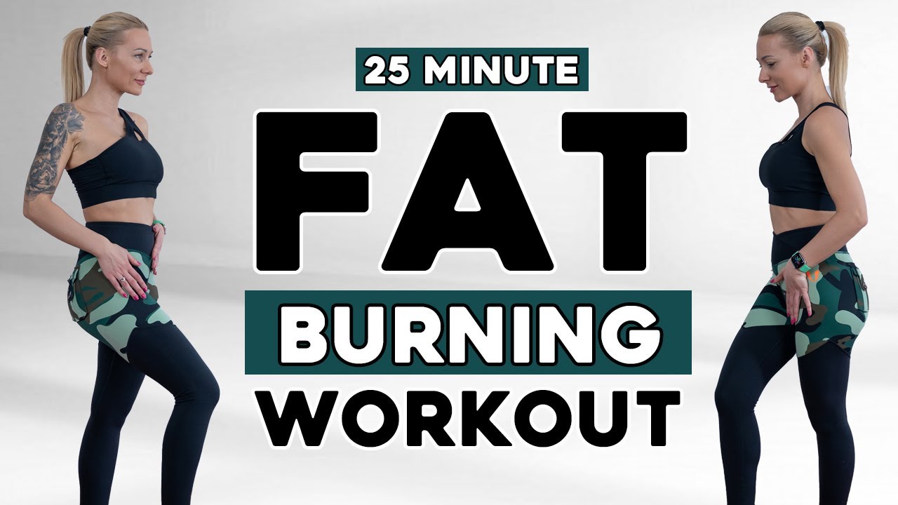 🔥FULL BODY FAT BURNING🔥 WORKOUT AT HOME 🔥 25 Min Standing Workout🔥 No Jumping, No Repeat🔥