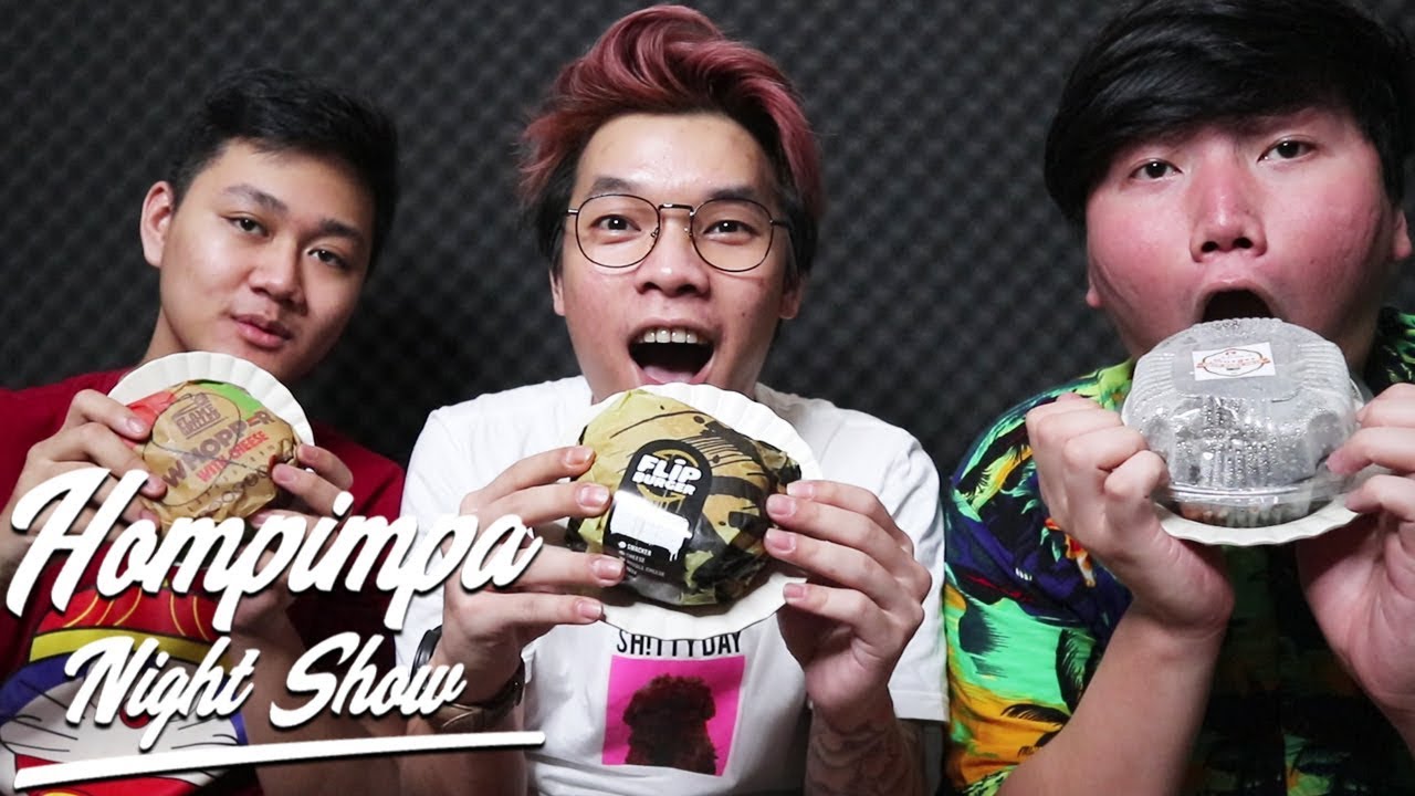 COBAIN BURGER MURAH TAPI GAK MURAHAN - Hompimpa Night Show #MakanBwang