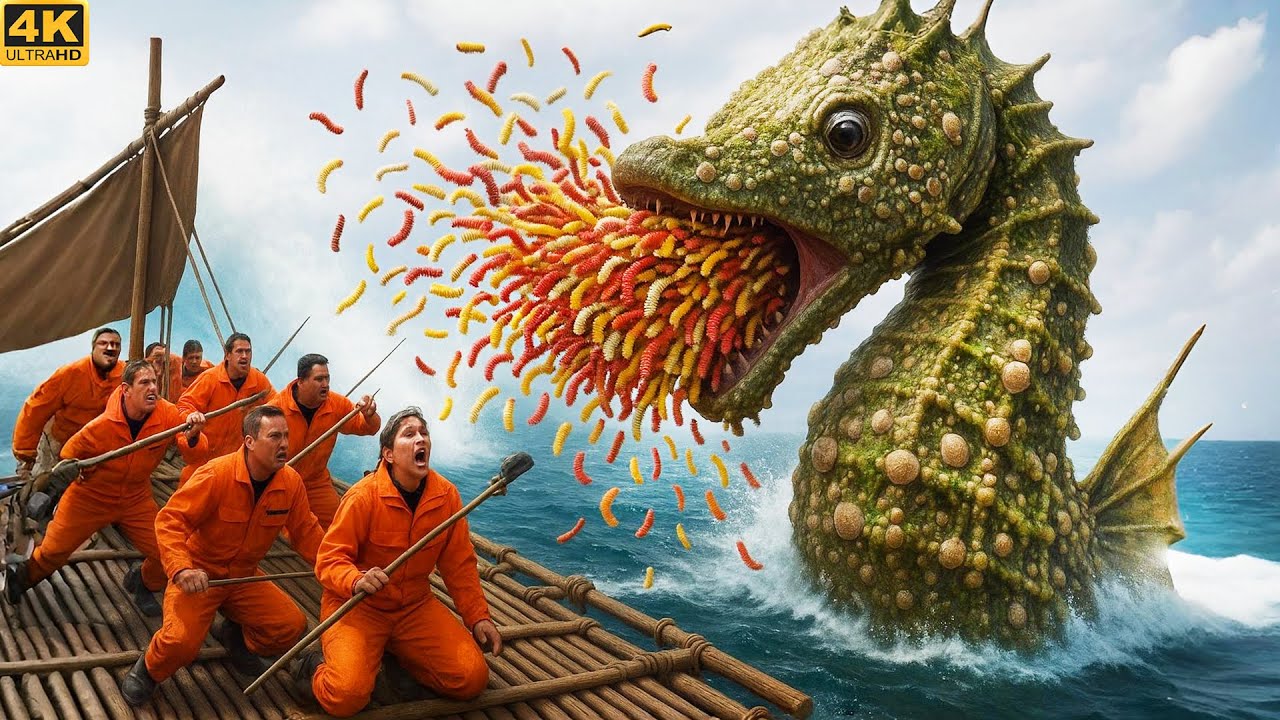 Rescue Team Saves Giant Seahorse From Seashells, Algae, and Barnacles 🐚🌊