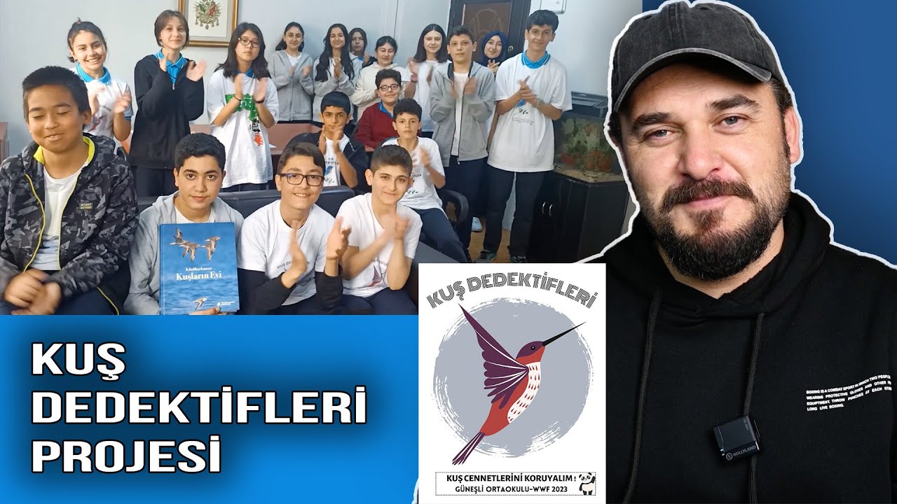 Kuş Dedektifleri Projesi Birinci Oldular | WWF - Güneşli Ortaokulu