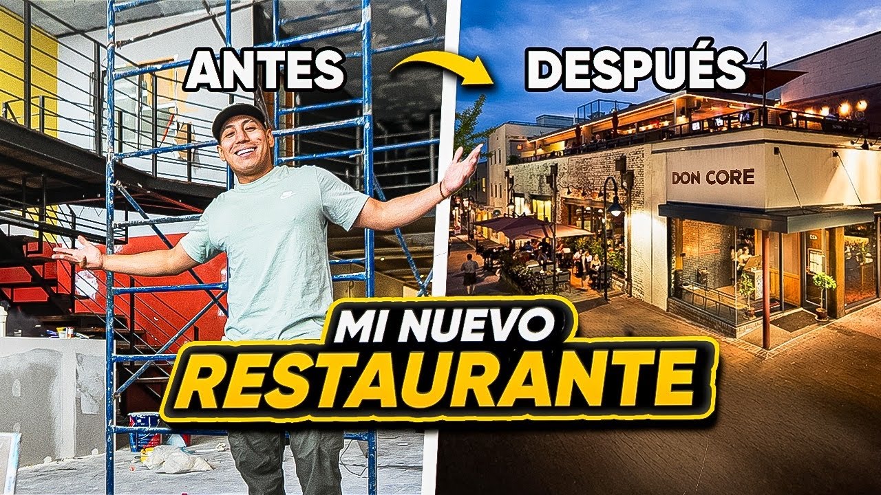 Así es mi NUEVO RESTAURANTE de Comida Mexicana 🤤🇲🇽