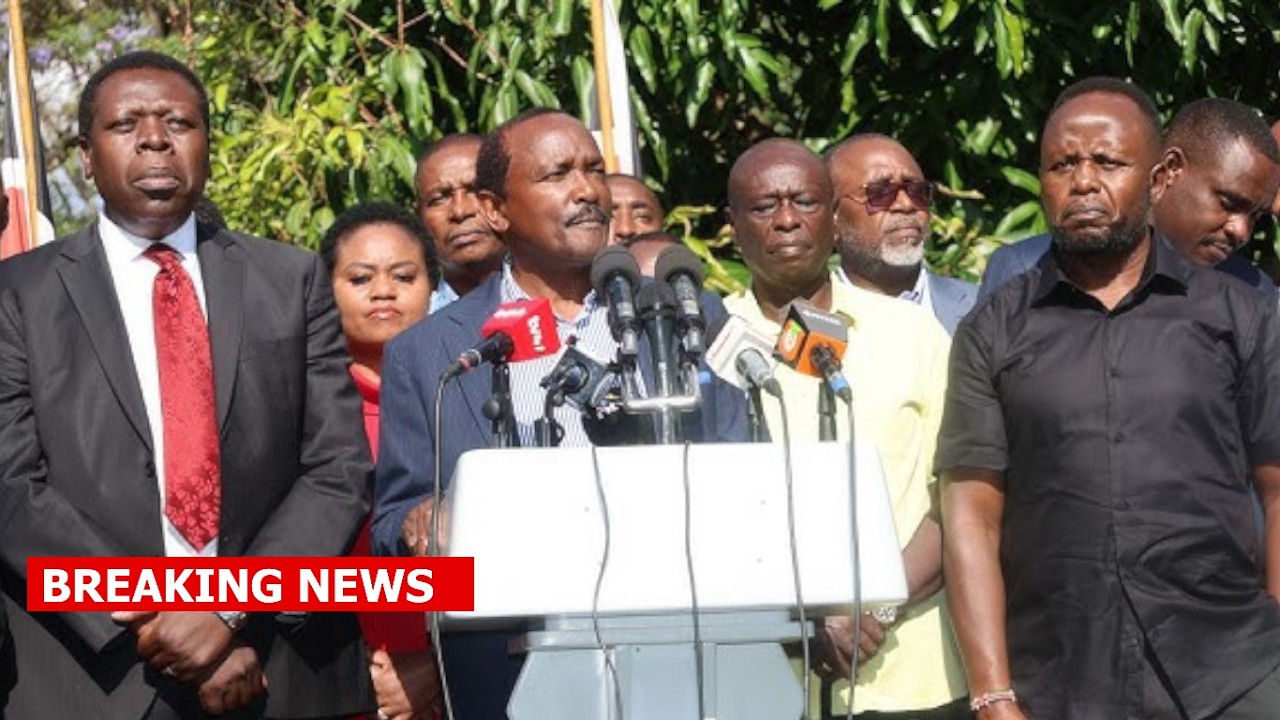 LIVE! GACHAGUA,KALONZO ADDRESSING THE NATION NOW IN MERU AFTER GOONS ATTACKED THEM, SEND WARNING