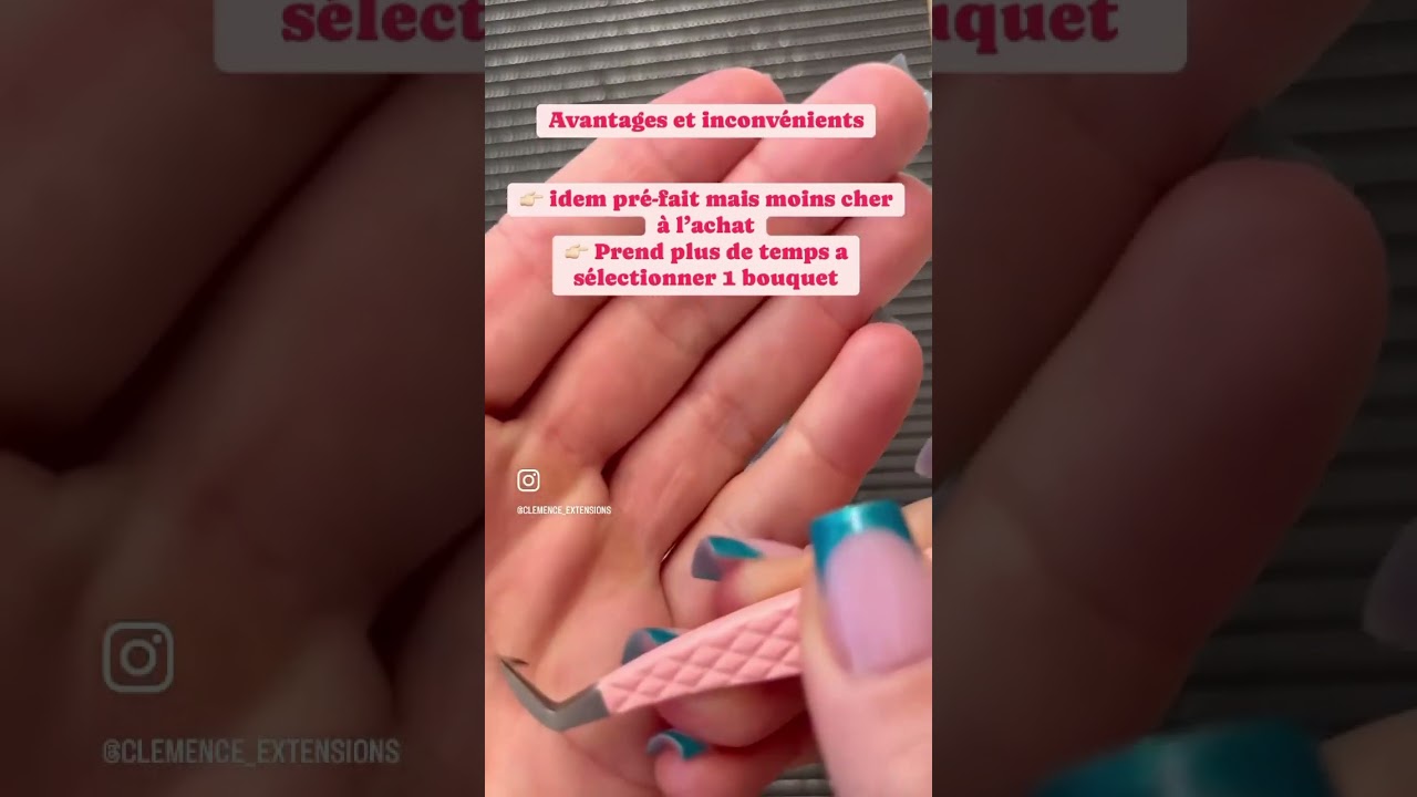 Extension de cils pré-fait // easy fan // volume russe : les differentes extensions