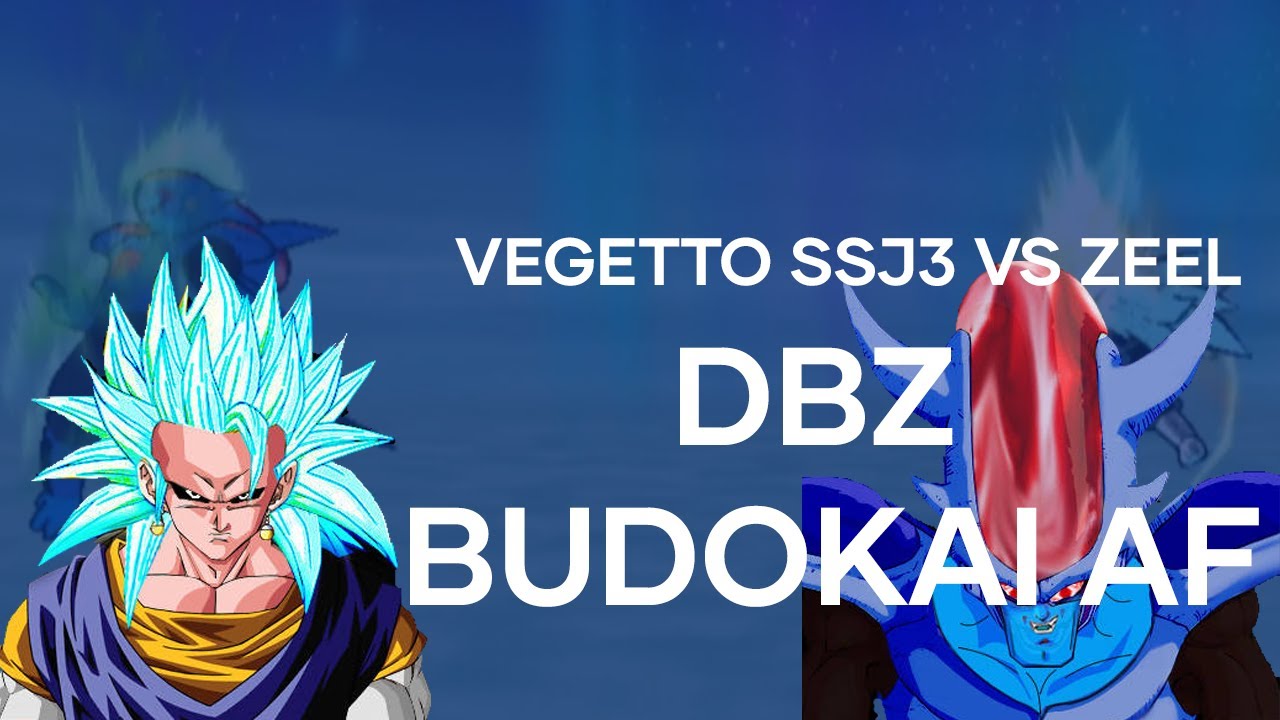 Dragon Ball Budokai AF Vegetto SSJ5 VS Zeel PS2