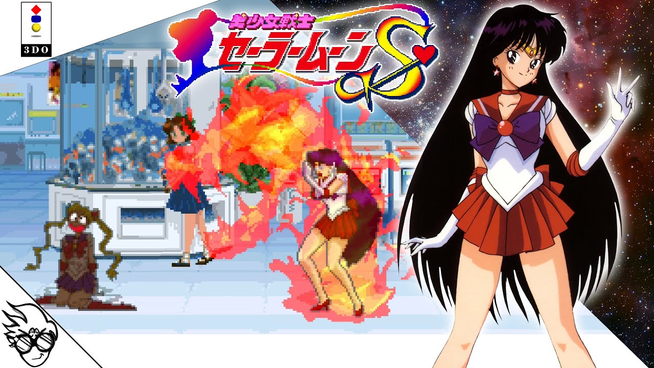 Pretty Soldier Sailor Moon S (3DO 1995) - Sailor Mars [Прохождение/Длинная игра]