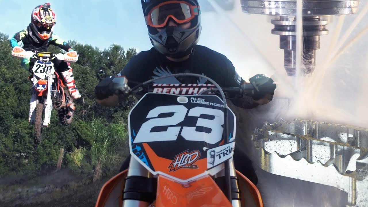 CNC Machining KTM Motorcycles Components - TV Episode