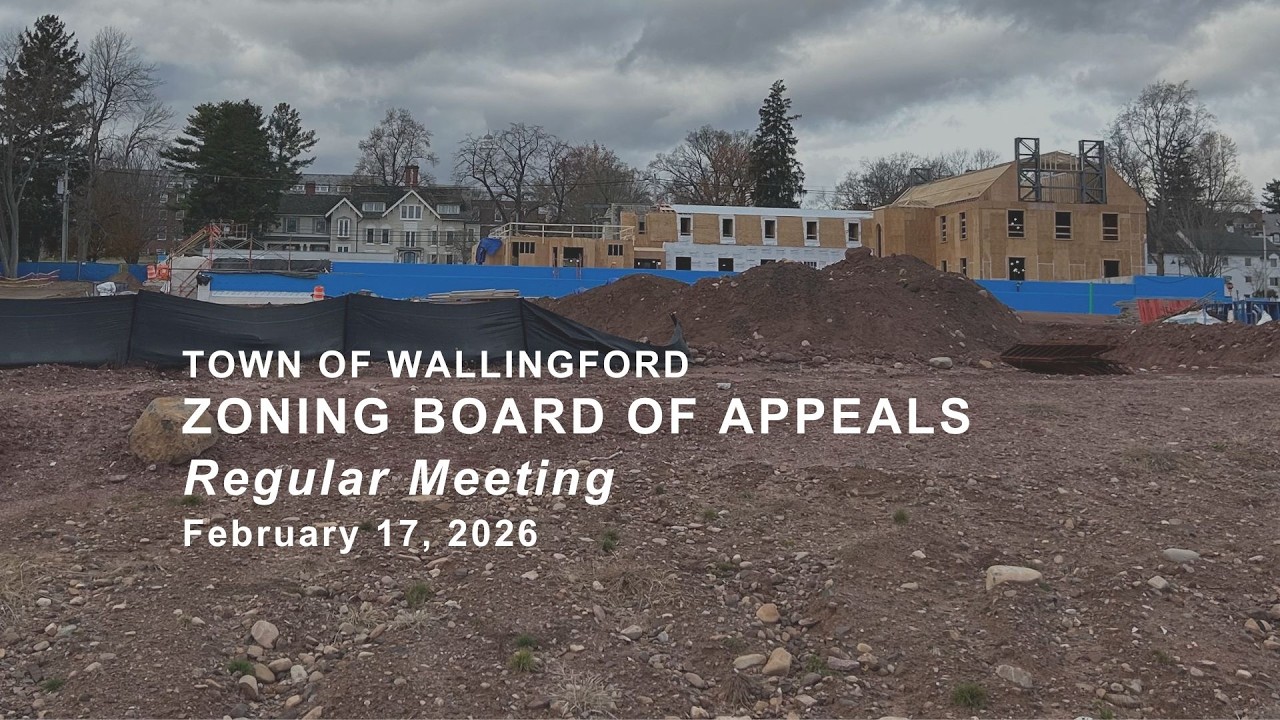 Zoning Board of Appeals - Regular Meeting - Tuesday, February 17, 2026