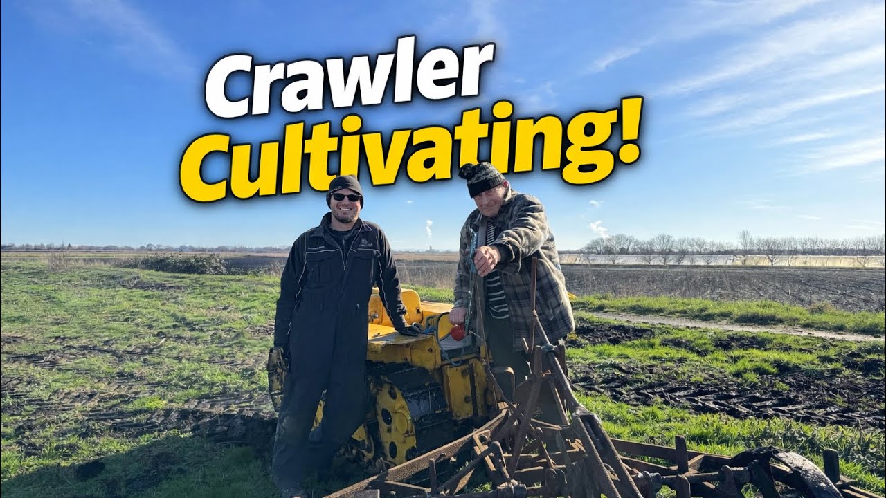 Cultivating on a Bristol 25 Crawler