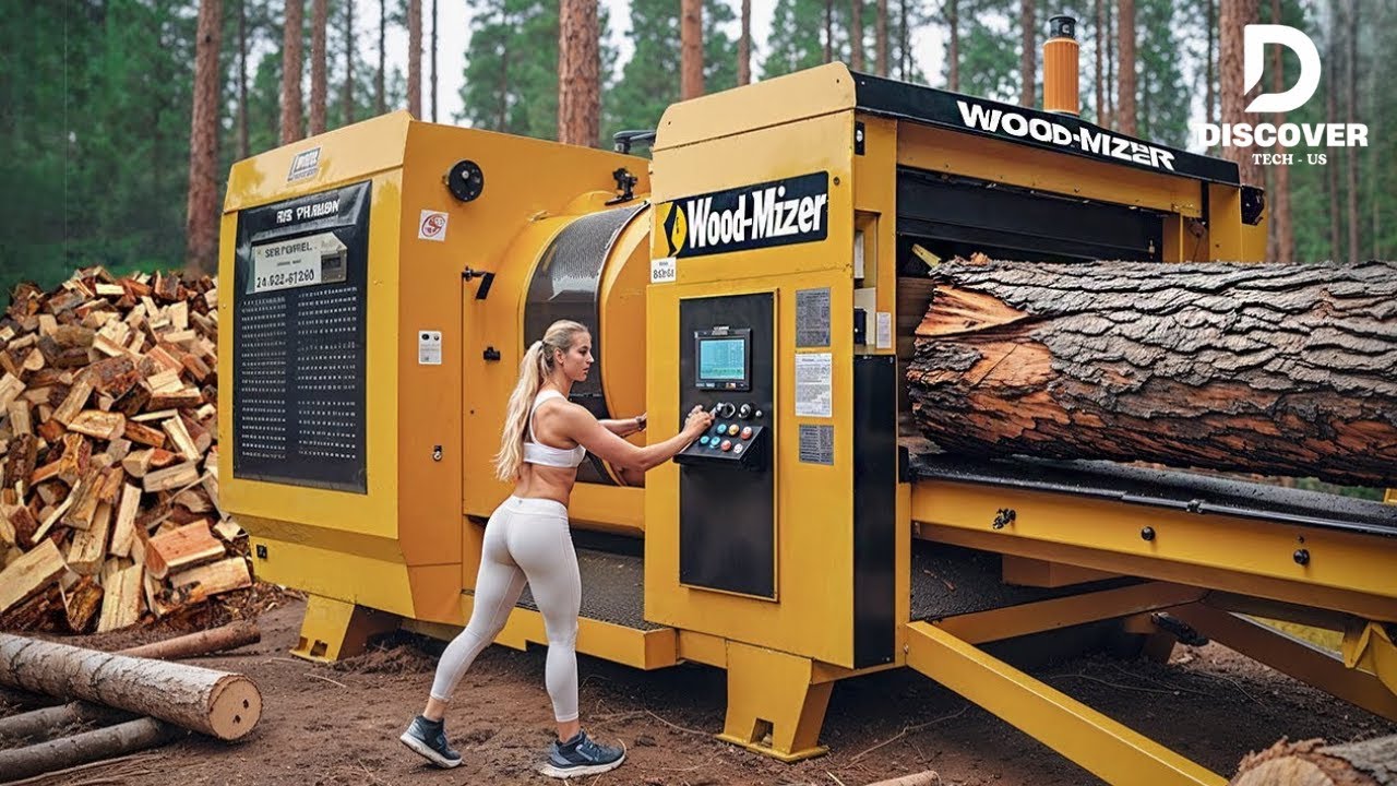 30 Jaw-Dropping Firewood Processors in Action | Dangerous Homemade Wood Cutting Machines #2