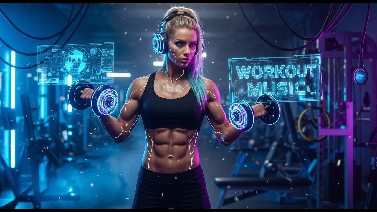 EDM WORKOUT MIX 2026 ⚡ Cyber Gym Power for HIIT & Weightlifting
